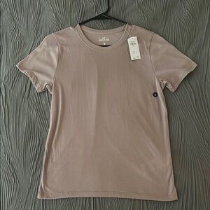 Hollister Purple Crew Neck Tee